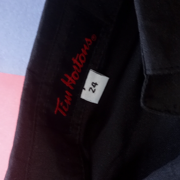 Tim Hortons Uniform Shirt Half Button Up - Picture 5 of 7